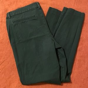 Old Navy green pixie pants